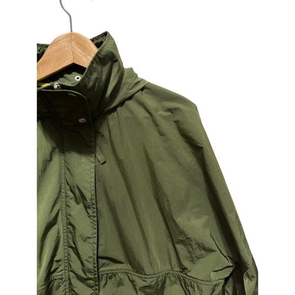 Bershka NA-KD green utility jacket women's hooded sz M NWOT - Picture 3 of 12